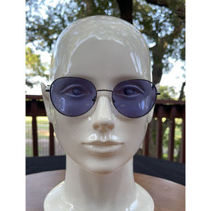 Calvin Klein CK20104S 008 Women's Sunglasses Blue Lens